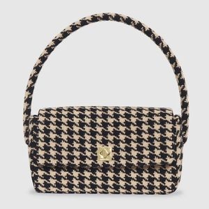 Anine Bing Nico Bag in Houndstooth